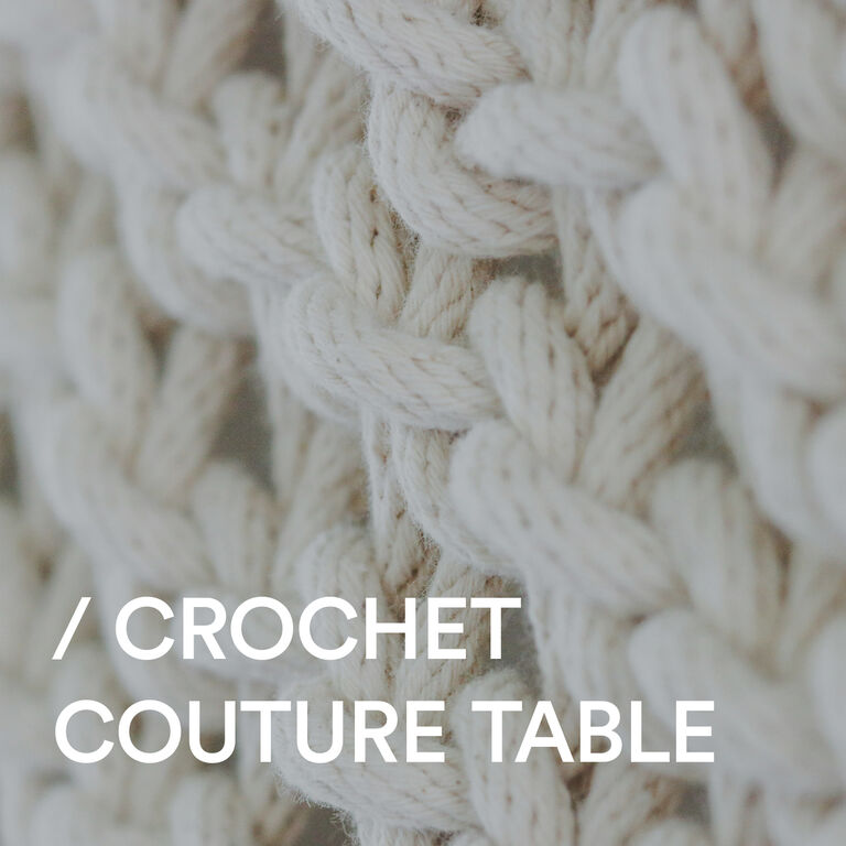 Crochet Couture Table